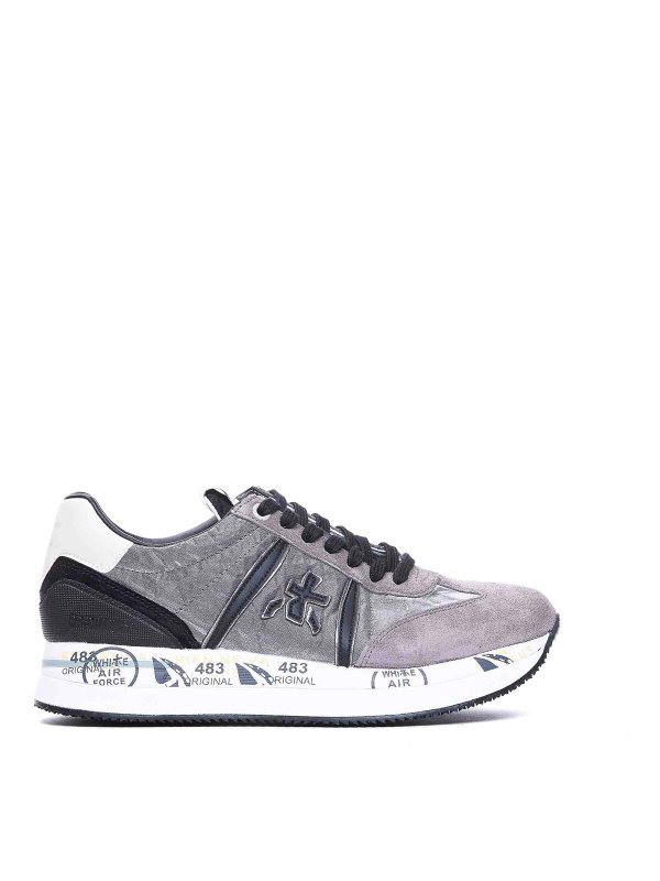 PREMIATA: Zapatillas - Zapatillas - Gris