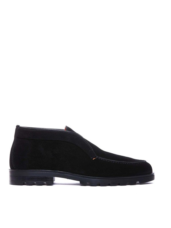 SANTONI: Bottines - Bottines - Noir