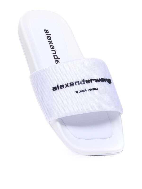 The Best Shops ALEXANDER WANG: Sandalen - Sandalen - Weiß