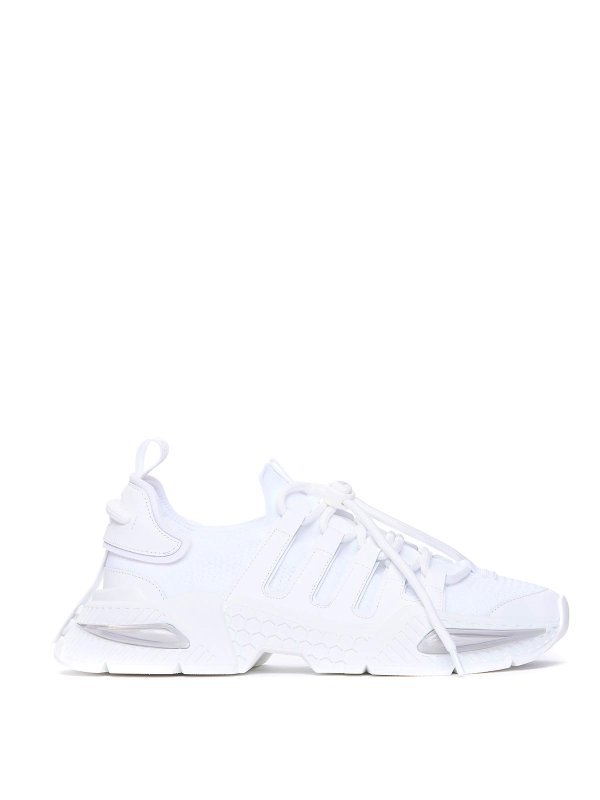 DOLCE & GABBANA: Chaussures de sport - Baskets - Blanc