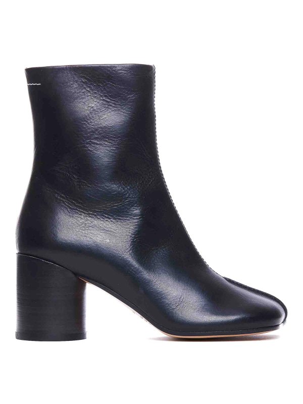 MM6 MAISON MARGIELA: ankle boots - Stitch-Out Ankle Booties