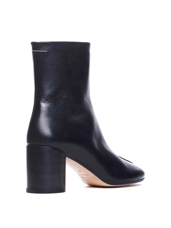 MM6 MAISON MARGIELA: ankle boots online - Stitch-Out Ankle Booties