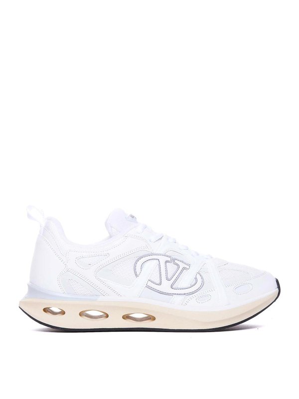 Valentino Vlogo Easy Jog Sneakers - White - Men | S0I25MCHZGZ
