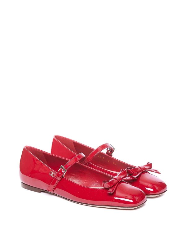 Bailarinas - Rojo shop online: VALENTINO