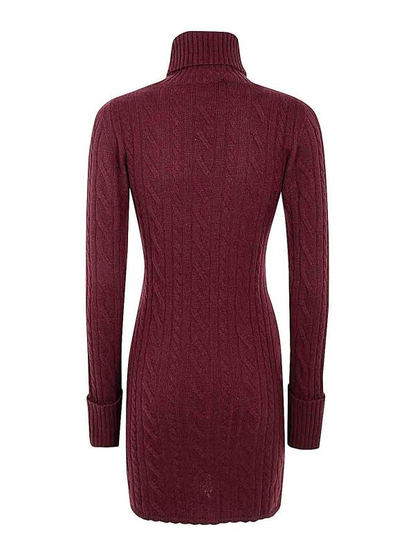 BLUMARINE: ニーレングスドレス online - 膝丈ドレス - ピンク