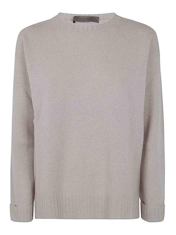D.EXTERIOR: crew necks - Cashmere Silk Roundneck