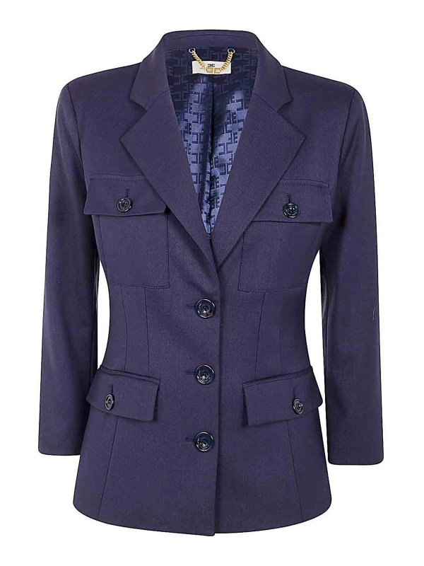 ELISABETTA FRANCHI: casual jackets - Jacket
