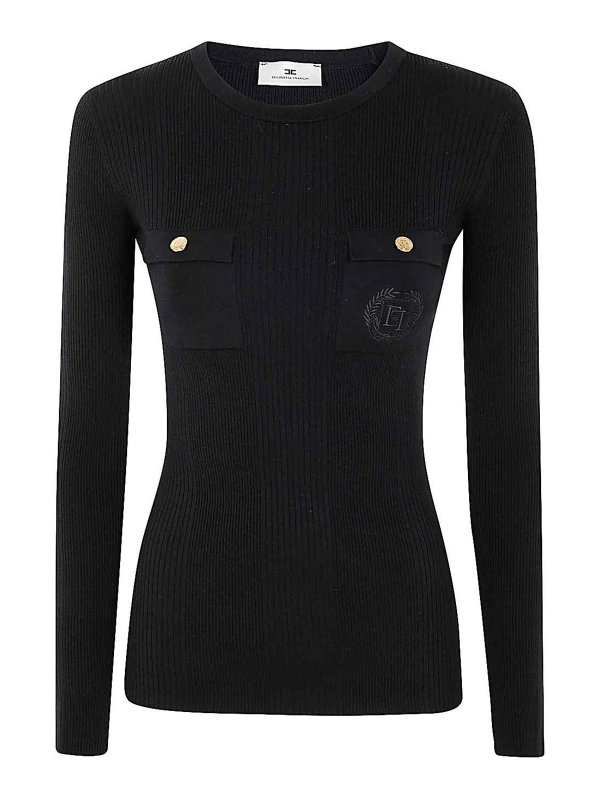 ELISABETTA FRANCHI: crew necks - Crew Neck Sweater