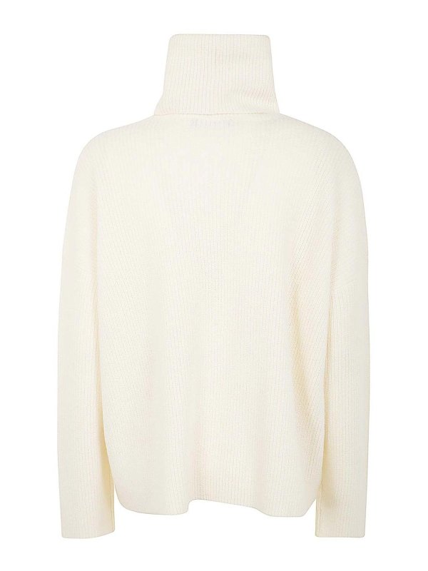 FABIANA FILIPPI: Col roulé & Col polo online - Pull Col Roulé - Blanc