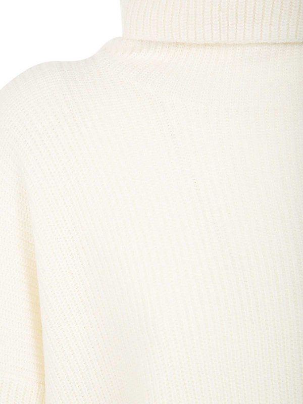 The Best Shops FABIANA FILIPPI: Col roulé & Col polo - Pull Col Roulé - Blanc