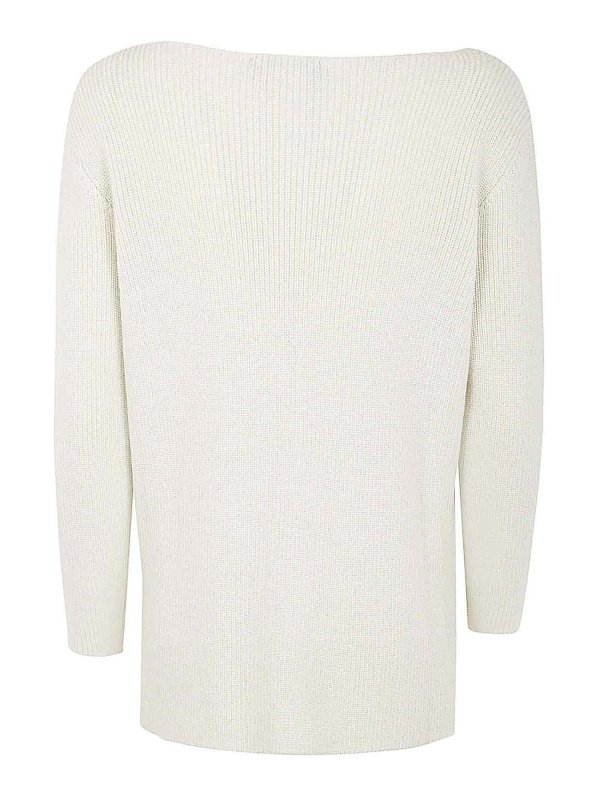FABIANA FILIPPI: crew necks online - Lurex Long Sleeve Sweater