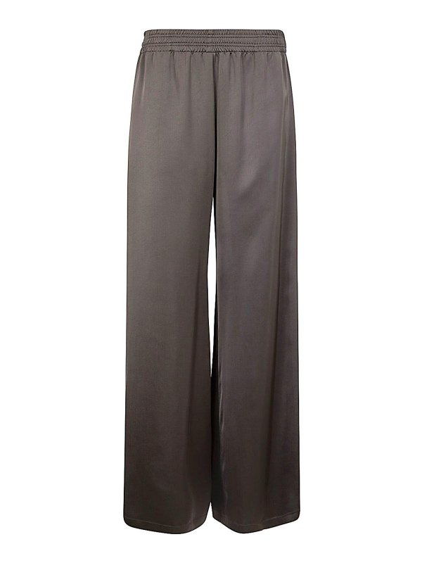 FABIANA FILIPPI: カジュアルトラウザー - カジュアルパンツ - グレー
