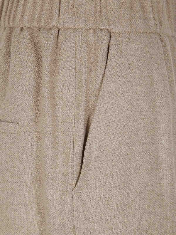 The Best Shops PESERICO: Casual Hosen - Casual Hose - Weiß