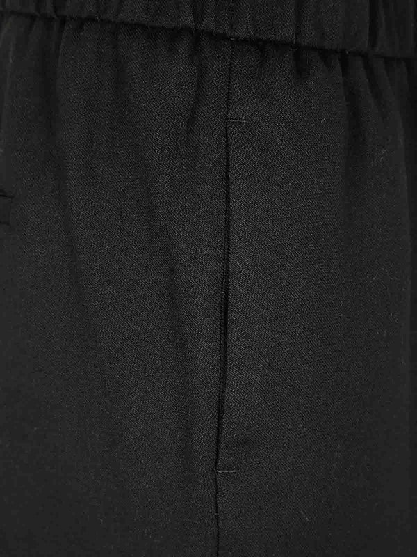 The Best Shops PESERICO: カジュアルトラウザー - カジュアルパンツ - 黒