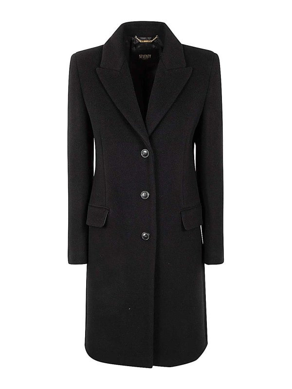 SEVENTY: short coats - Single Breasted Coat