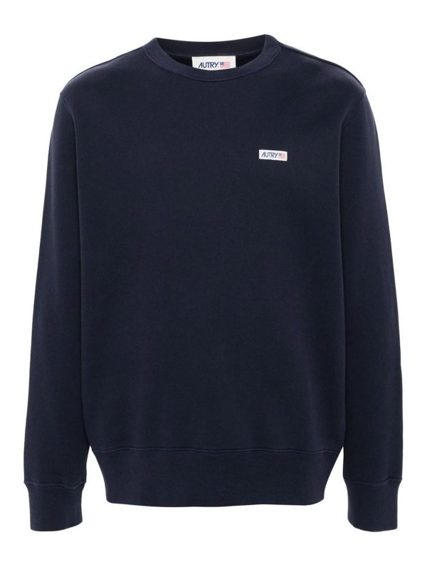 AUTRY: クルーネック - クルーネック - ブルー