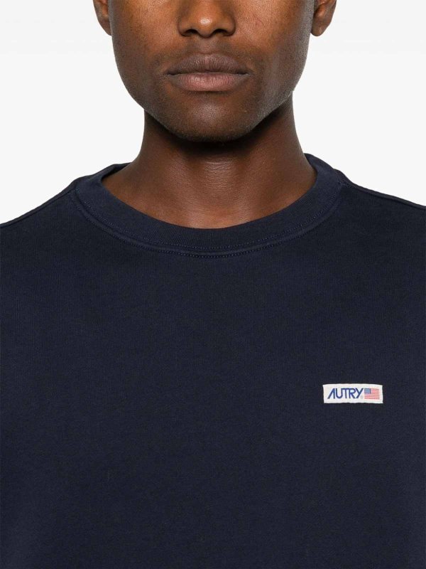 AUTRY buy online クルーネック - ブルー