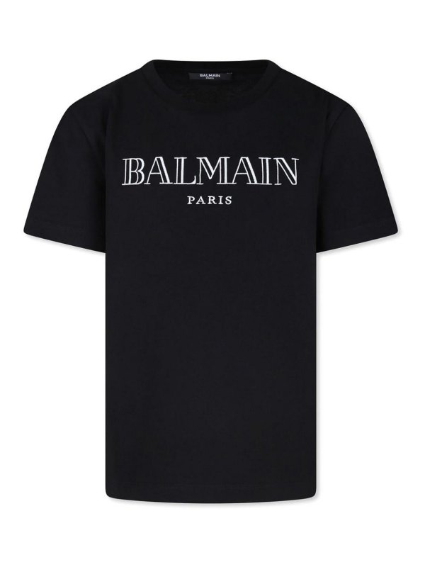 Balmain: Camisetas - Camiseta - Blanco