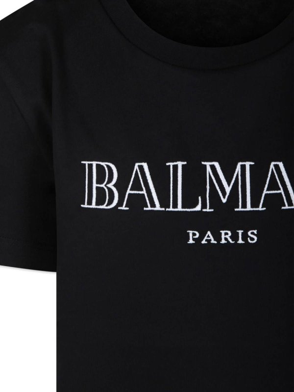 The Best Shops Balmain: Camisetas - Camiseta - Blanco