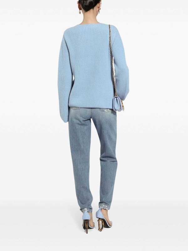 The Best Shops DOLCE & GABBANA: ストレートジーンズ - ストレートジーンズ - ブルー