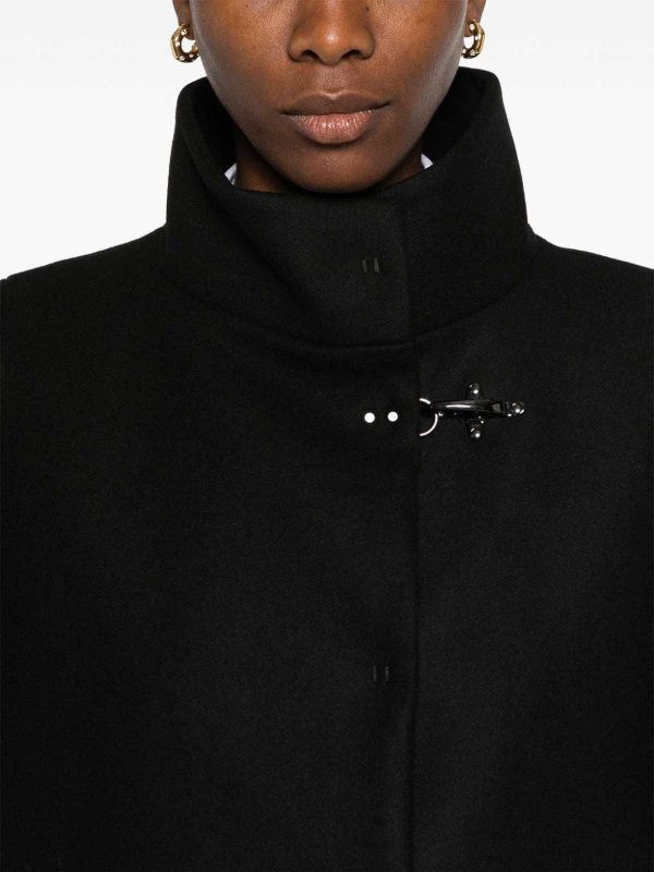 Virgin wool coat shop online: FAY