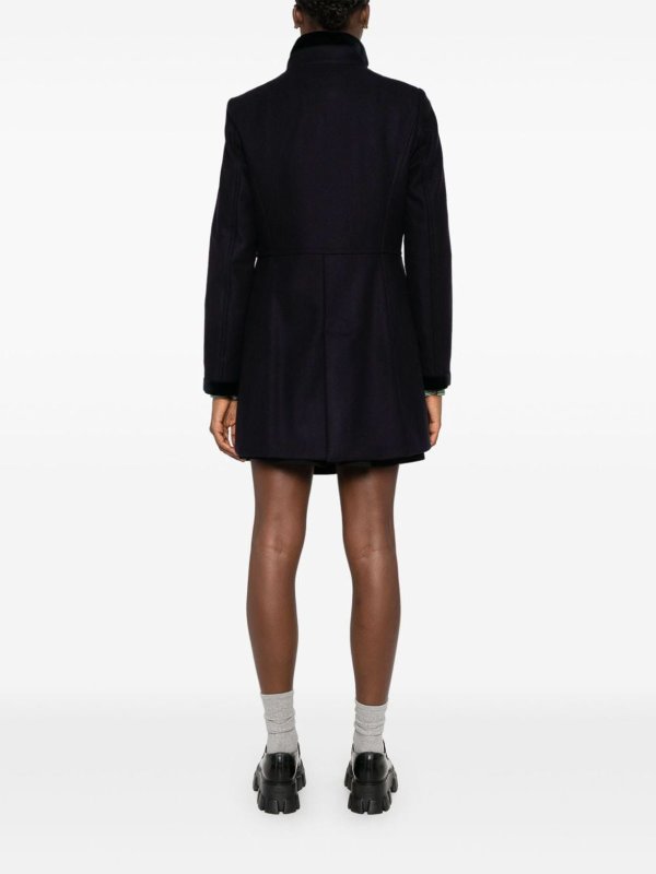 FAY: short coats online - Virgin wool coat