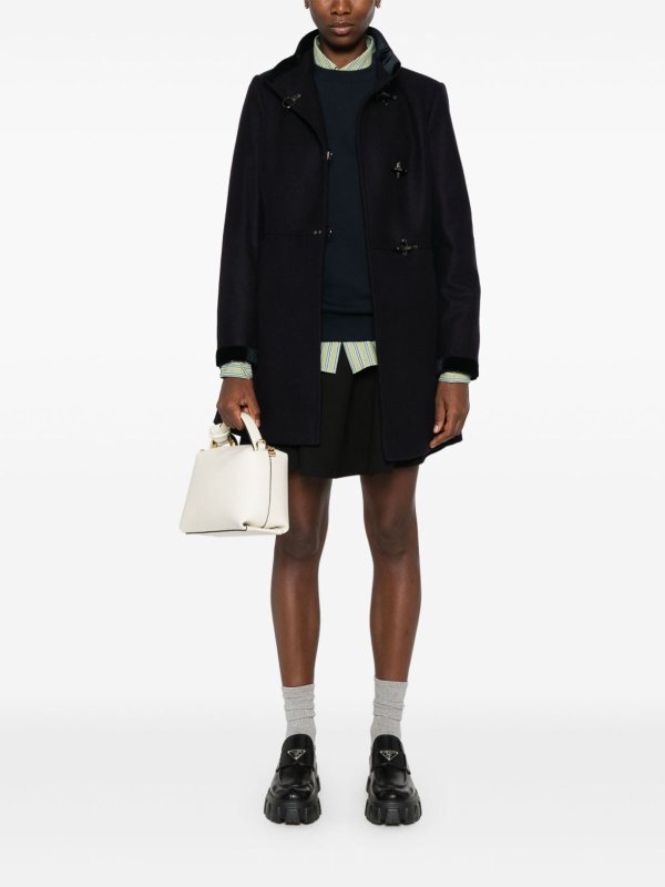 The Best Shops FAY: short coats - Virgin wool coat