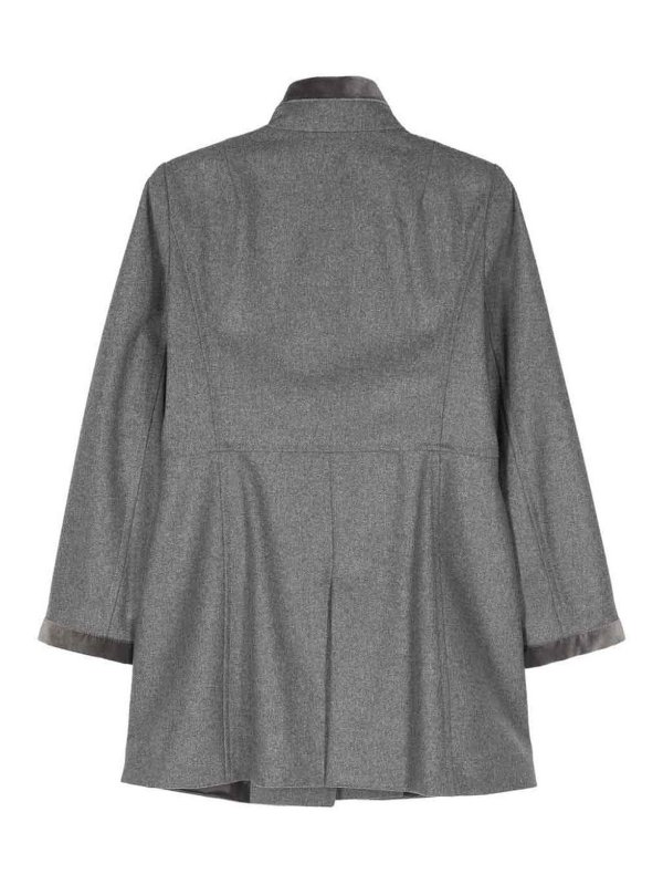 FAY: Abrigos semilargos online - Abrigo Midi - Gris