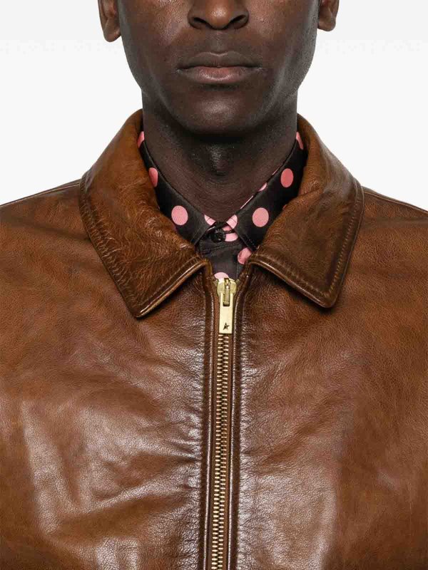 GOLDEN GOOSE buy online Leather jacket