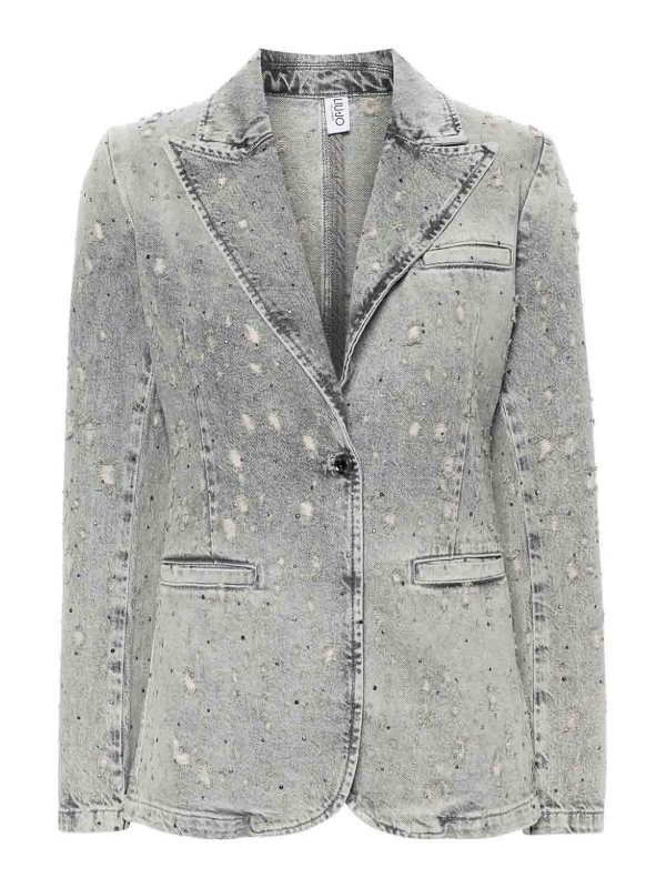 Liu Jo: Blazer - Blazer - Grau
