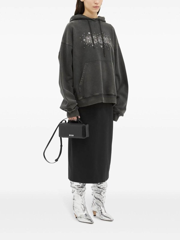 m.s.g.m.: ストレートジーンズ online - ストレートジーンズ - 黒