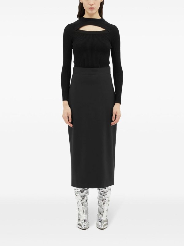 The Best Shops m.s.g.m.: ストレートジーンズ - ストレートジーンズ - 黒