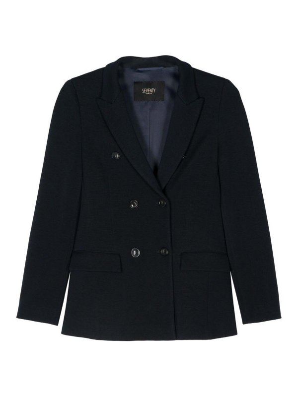 SEVENTY: Vestes de costume - Blazer - Bleu