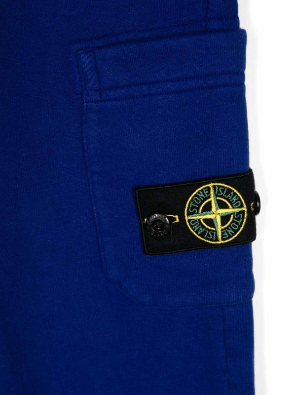 The Best Shops STONE ISLAND: カジュアルトラウザー - カジュアルパンツ - ブルー