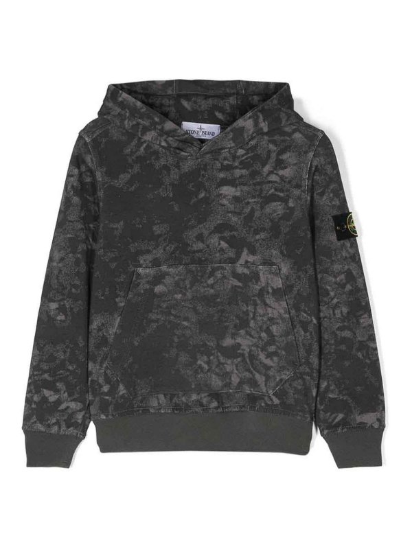 STONE ISLAND: スウェット＆セーター - スウェットシャツ/セーター - 黒