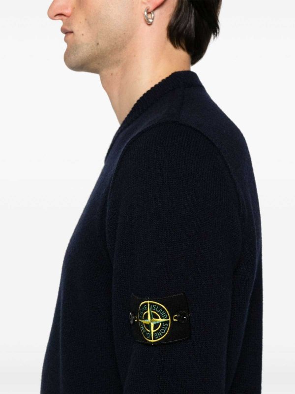 STONE ISLAND buy online クルーネック - ブルー
