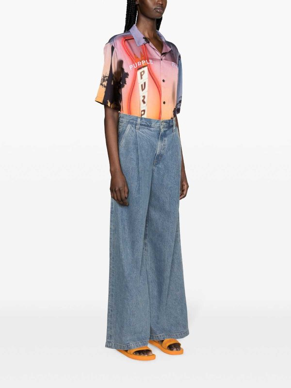 ストレートジーンズ - ブルー shop online: AGOLDE