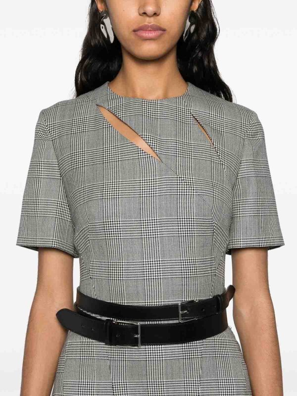 ALEXANDER MCQUEEN: knee length dresses online - Dress