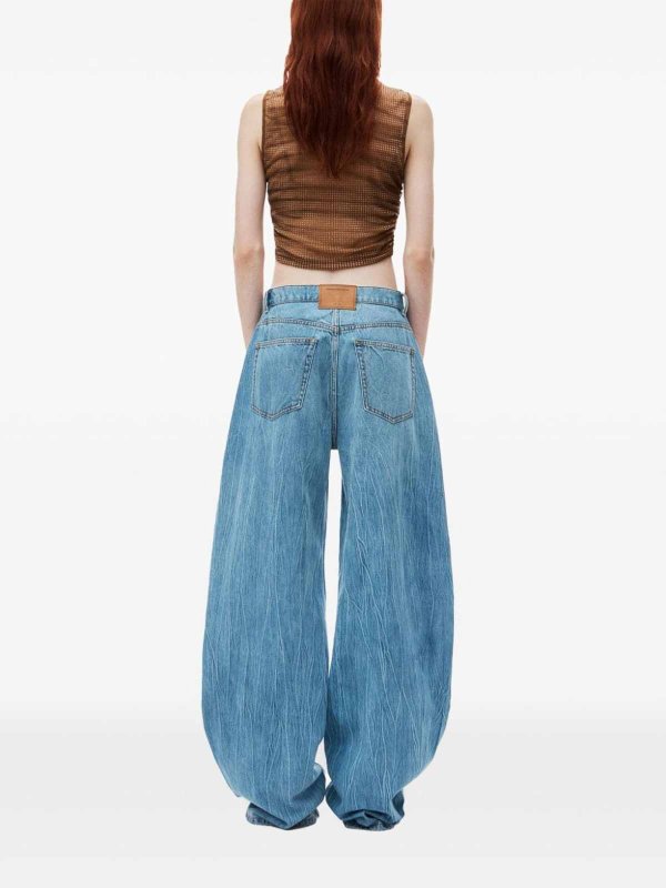 ALEXANDER WANG buy online Jean Droit - Bleu