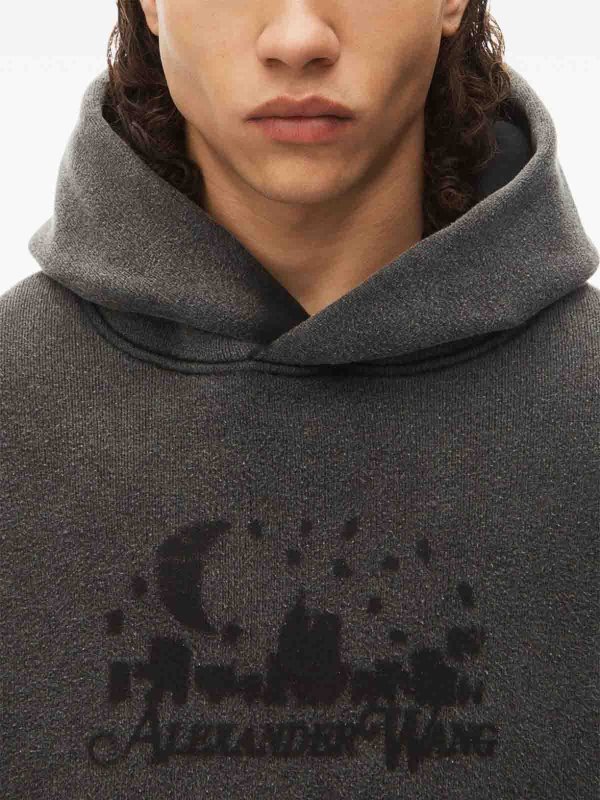 Sudadera - Gris shop online: ALEXANDER WANG