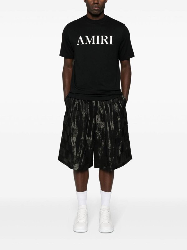 AMIRI buy online Cotton T-Shirt With Front Logo Print