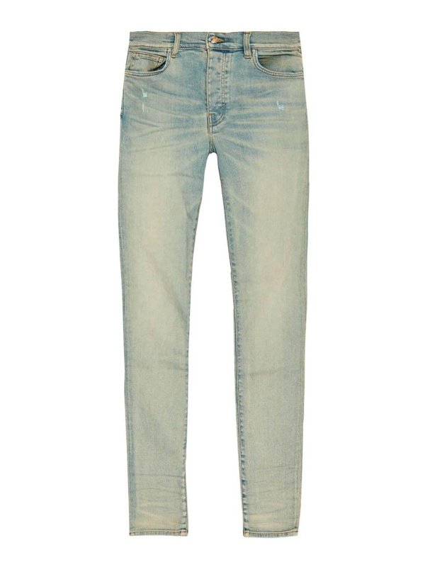 AMIRI: Straight Leg Jeans - Straight Leg Jeans - Blau