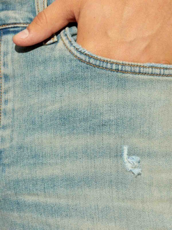 The Best Shops AMIRI: Straight Leg Jeans - Straight Leg Jeans - Blau