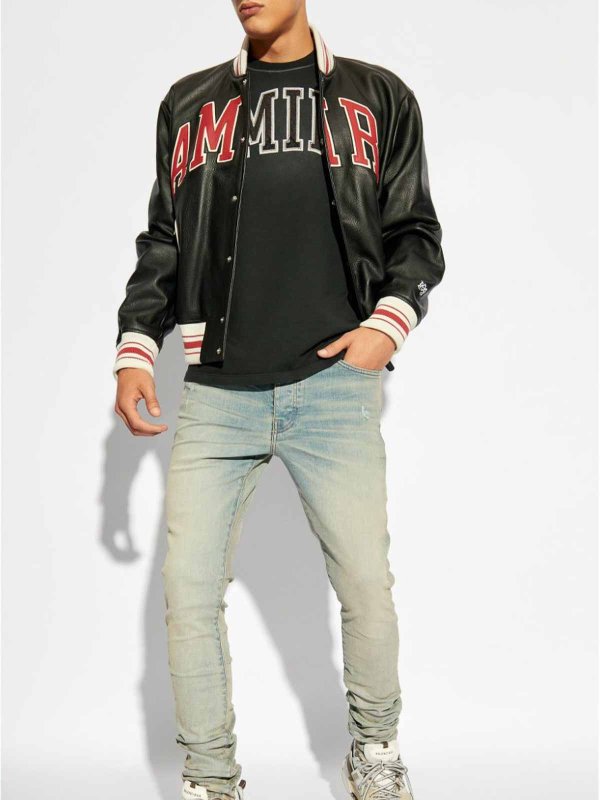 Straight Leg Jeans - Blau shop online: AMIRI