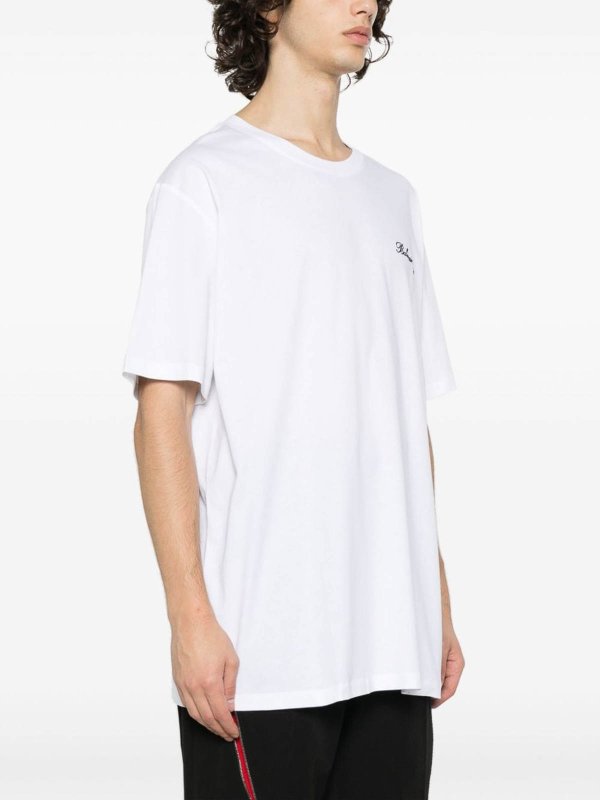 Balmain: Tシャツ online - Tシャツ - 黒
