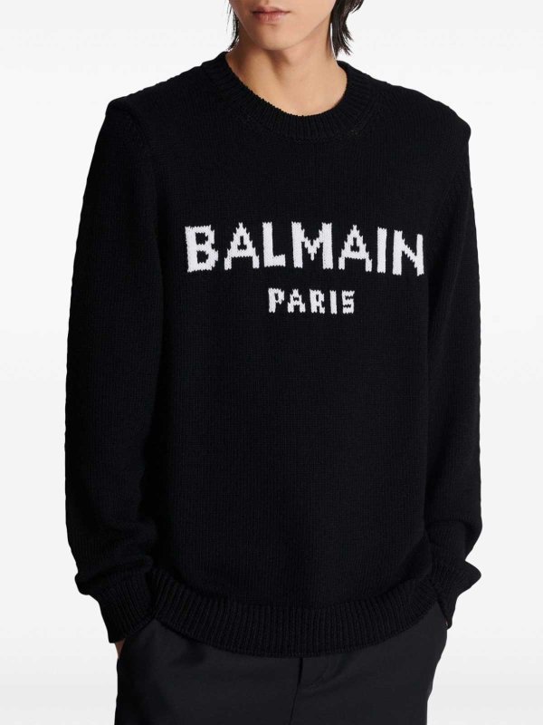 Crewneck shop online: Balmain