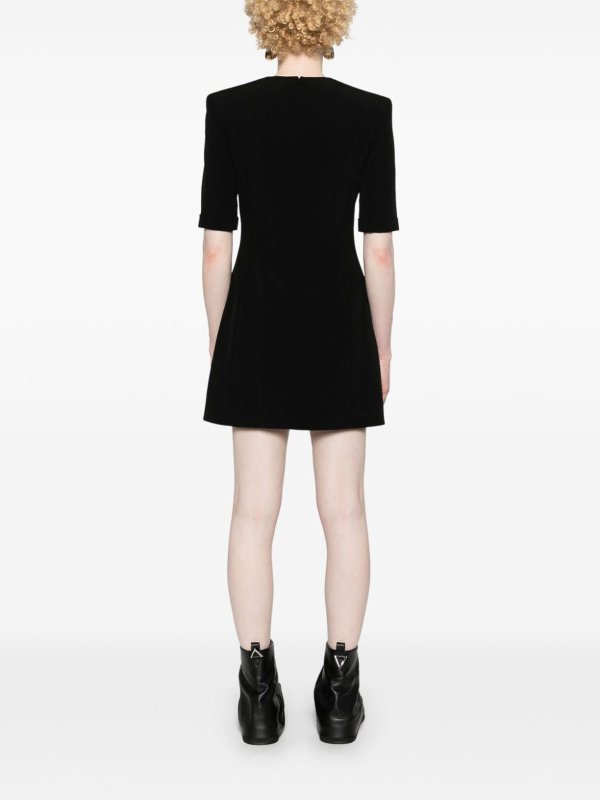 Abito corto sartoriale shop online: Balmain