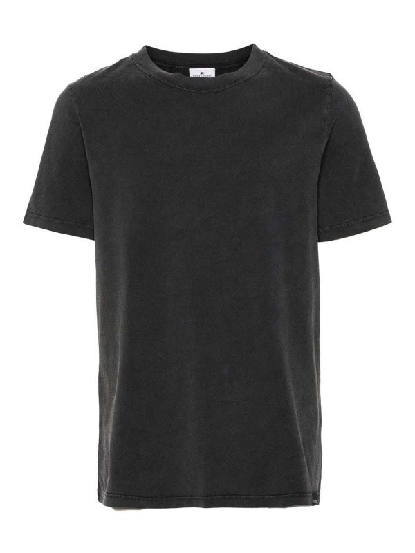 Courreges: T-shirts - T-Shirt - Grau