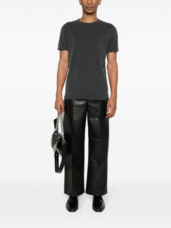 Courreges: T-shirts online - T-Shirt - Grau