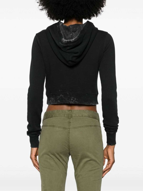 スウェットシャツ/セーター - 黒 shop online: DIESEL